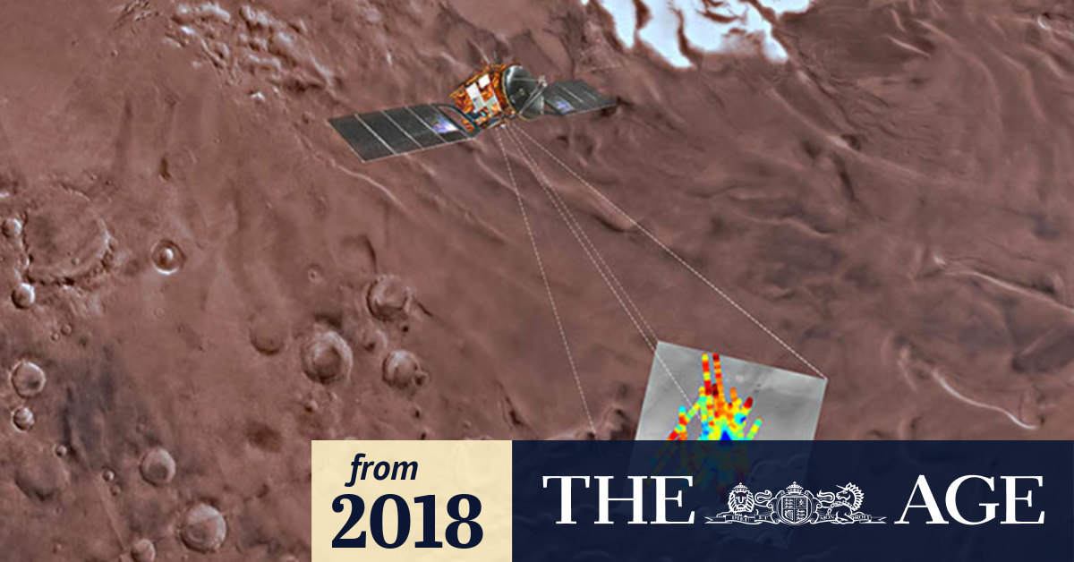 Video Water discovered on Mars